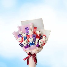 Chocolate With Teddy Hamper