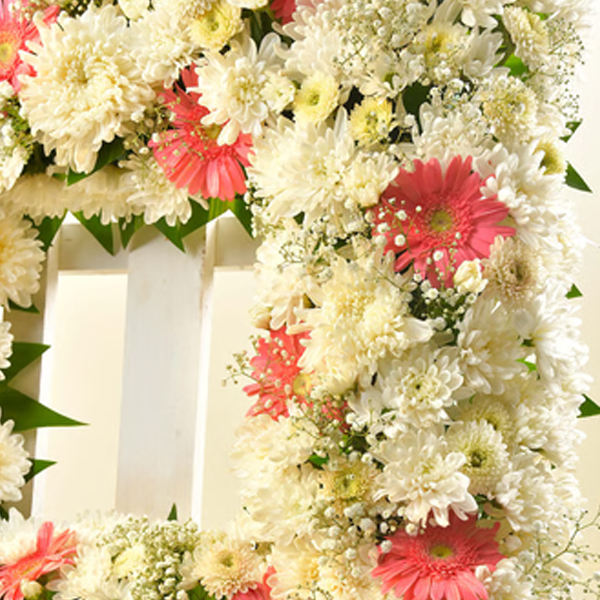 Tribute to a Life Well-Lived Standing Wreath