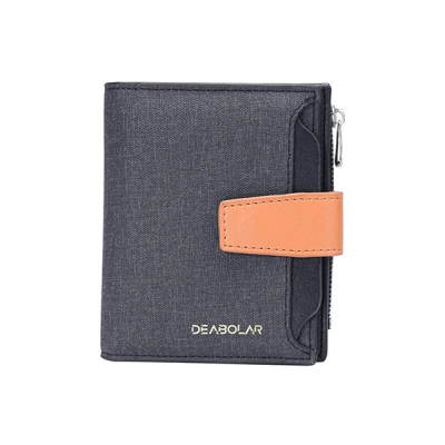 Retro Vertical PU Leather Wallet
