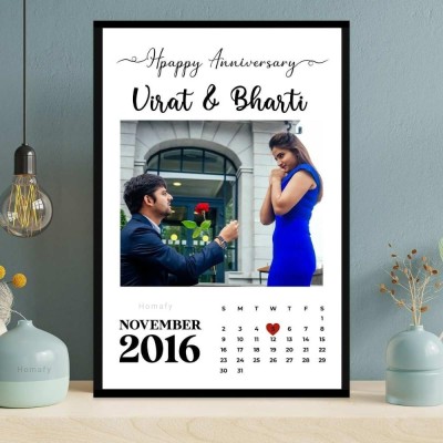 Customized Calendar Frame (12 in x 18 in ) Customized Calendar Frame (12 in x 18 in )