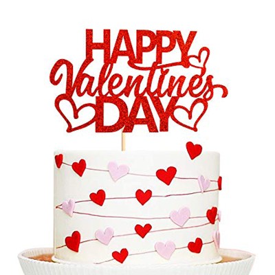 Happy Valentine Day Cake With Topper -1.5 KG