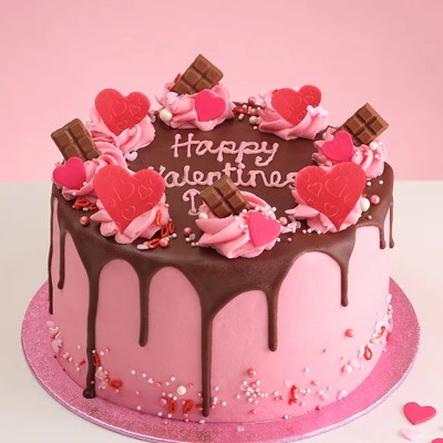 Happy Valentine Day Cake 