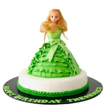 Green Barbie Doll