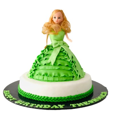 Green Barbie Doll