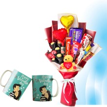Chocolate Bouquet With Mug