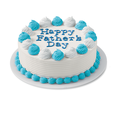 Father's Day Round Cake 