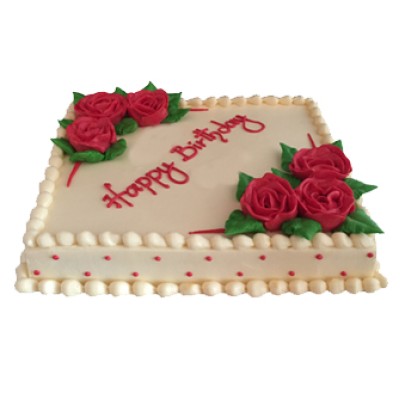 Square Butter Cake 