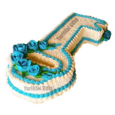 Key Birthday Cake - Boys Key Birthday Cake - Boys