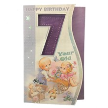 Happy 7th Birthday Card