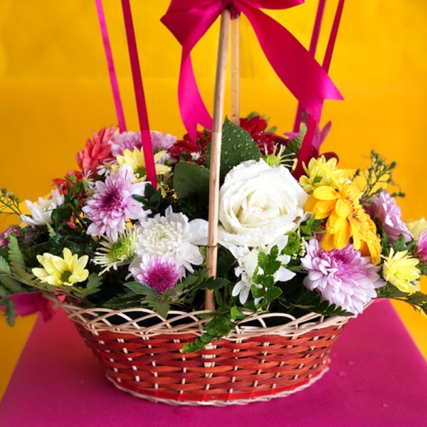 Mother's Day Flower Basket