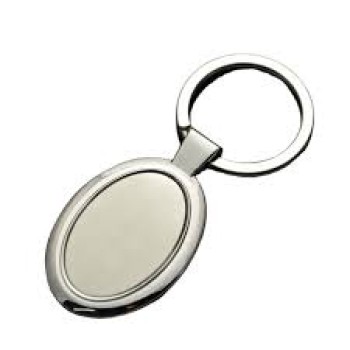 Big Round Rectargle Metal KeyChain